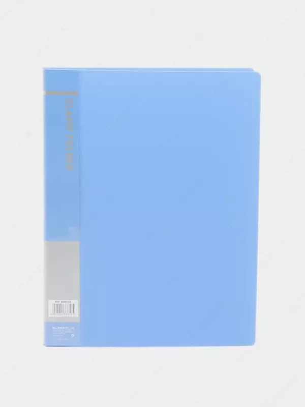 Папка для документов "Deli" боковой зажим (Арт.- 30032-EB) Голубая