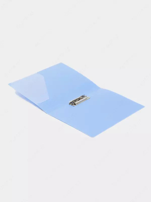 Папка для документов "Deli" боковой зажим (Арт.- 30032-EB) Голубая