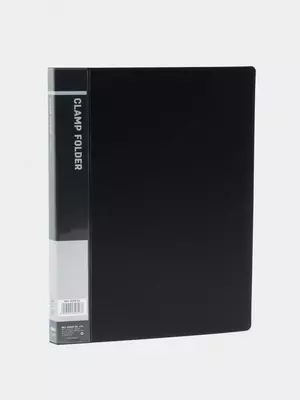 Папка для документов "Deli" боковой зажим (Арт.- 30022-EB) Черная