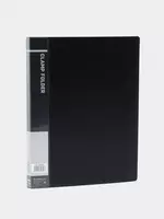 Папка для документов "Deli" боковой зажим (Арт.- 30022-EB) Черная