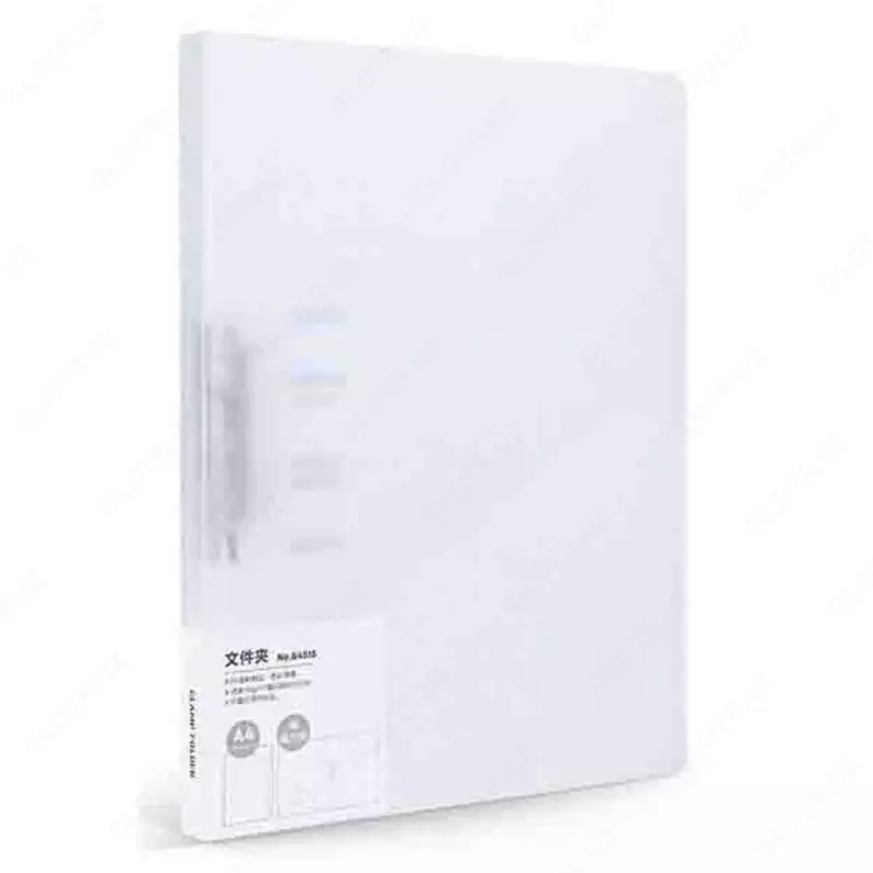 Папка для документов "Deli" боковой зажим (Арт.- 64515-cl) Прозрачная