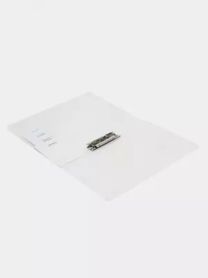 Папка для документов "Deli" боковой зажим (Арт.- 64515-cl) Прозрачная