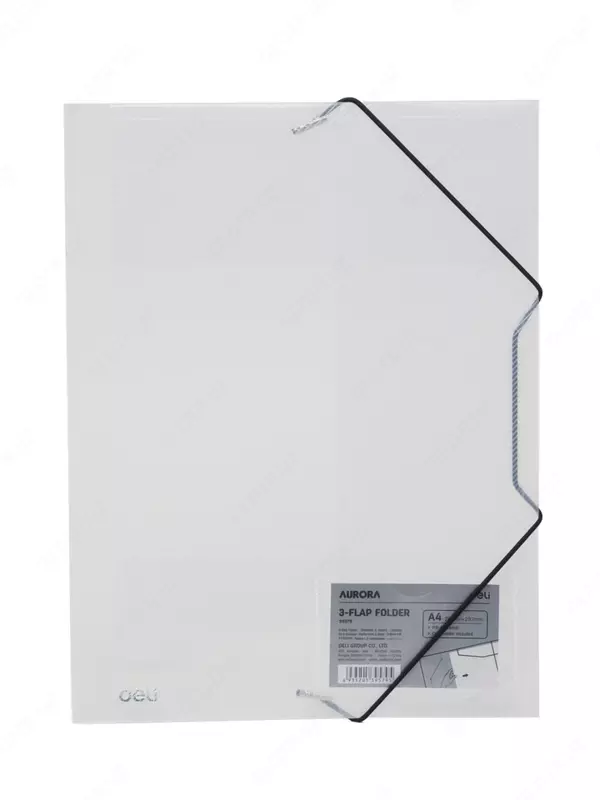 Папка для документов Deli "Aurora" 2 угловые резинки (Арт.- 39579) Ассортимент