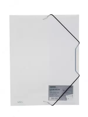 Папка для документов Deli "Aurora" 2 угловые резинки (Арт.- 39579) Ассортимент