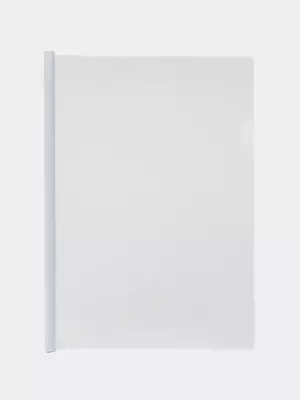 Папка для документов "Deli" с прижимной шиной, 5 шт. (Арт.- 5531) Прозрачная