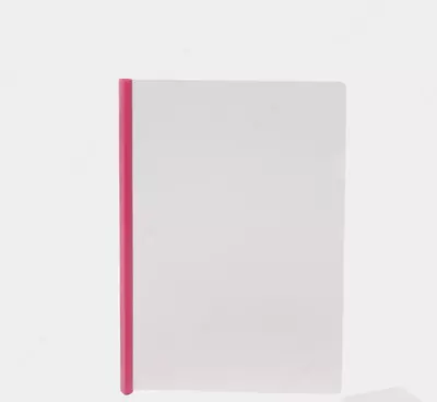 Папка для документов "Deli" с прижимной шиной, 12 шт. (Арт.- 30902-EF) Прозрачная