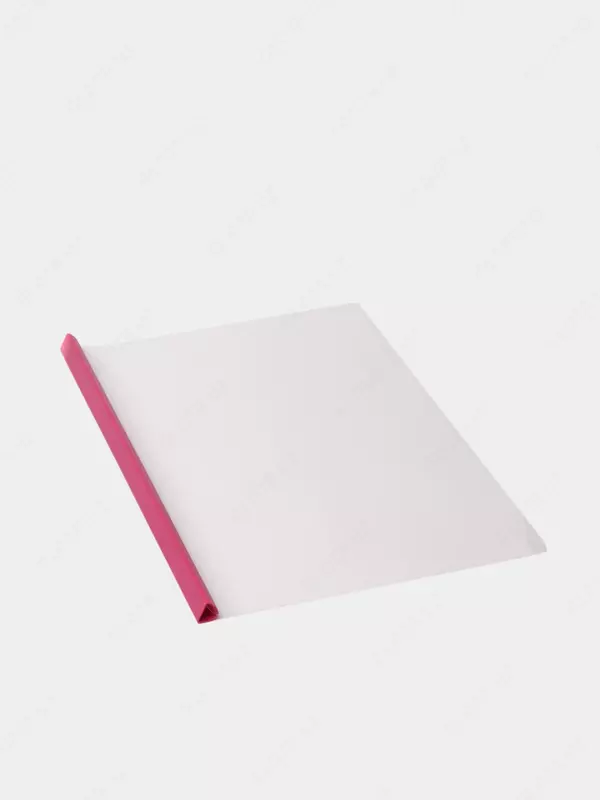 Папка для документов "Deli" с прижимной шиной, 12 шт. (Арт.- 30902-EF) Прозрачная