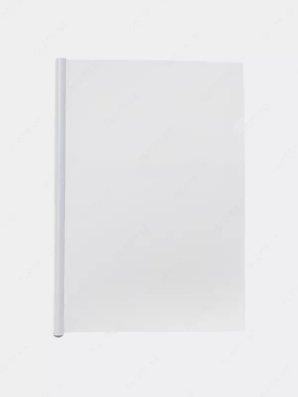 Папка для документов "Deli" с прижимной шиной, 80 листов. (Арт.- 5901) Прозрачная