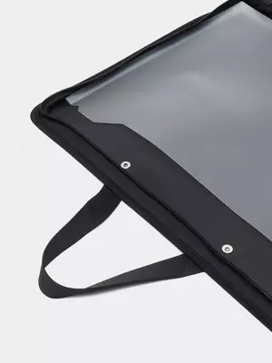 Папка художника с ручками "Deli" 440 х 350 мм (Арт.- 72706-bk) Черная