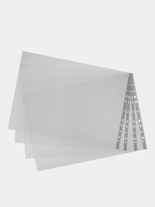 Папка-вкладыш с перфорацией "Berlingo" глянцевая, А3 (Арт.- S_1403) Прозрачная