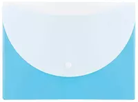 Папка-конверт на кнопке "Deli" А5