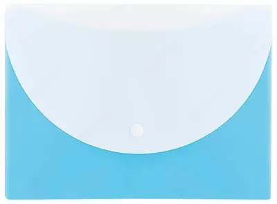 Папка-конверт на кнопке "Deli" А5, 2 отделения (Арт.- 38978) Ассортимент