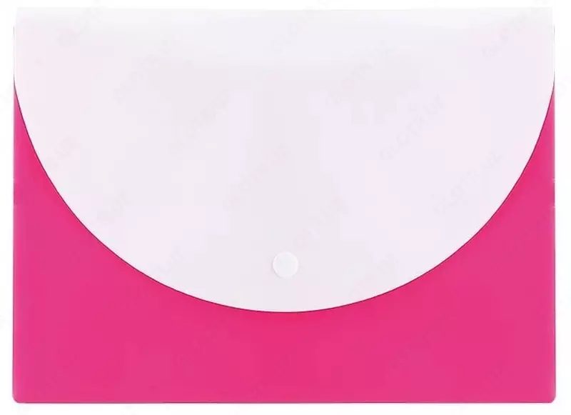 Папка-конверт на кнопке "Deli" А5, 2 отделения (Арт.- 38978) Ассортимент