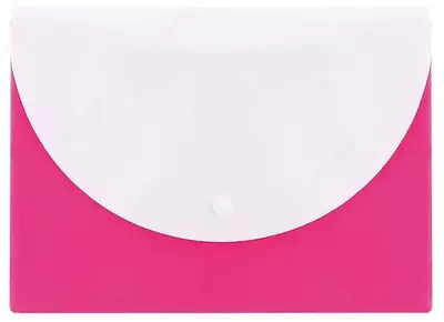 Папка-конверт на кнопке "Deli" А5, 2 отделения (Арт.- 38978) Ассортимент