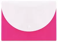 Папка-конверт на кнопке "Deli" А5