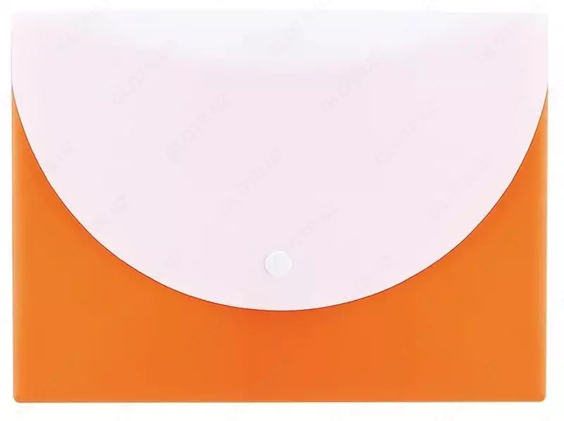 Папка-конверт на кнопке "Deli" А5, 2 отделения (Арт.- 38978) Ассортимент