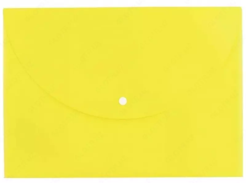 Папка-конверт на кнопке "Deli" А4, 1 отделение (Арт.- 38131) Ассортимент