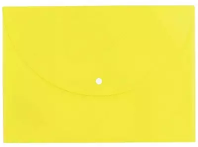 Папка-конверт на кнопке "Deli" А4, 1 отделение (Арт.- 38131) Ассортимент
