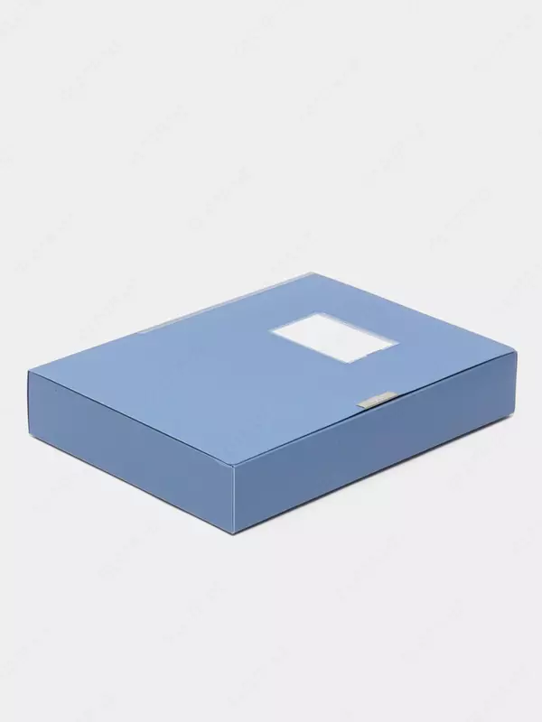 Папка-накопитель для документов "Deli" застежка-липучка (Арт.- 5683bl) Синяя