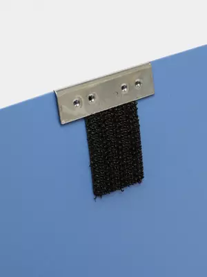 Папка-накопитель для документов "Deli" застежка-липучка (Арт.- 5683bl) Синяя