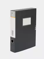 Папка-накопитель для документов "Deli" застежка-липучка (Арт.- 5606bk) Черная