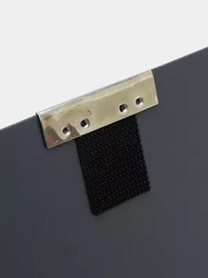 Velcro fayl papkasi "Deli" (Art.- 5606bk) Qora