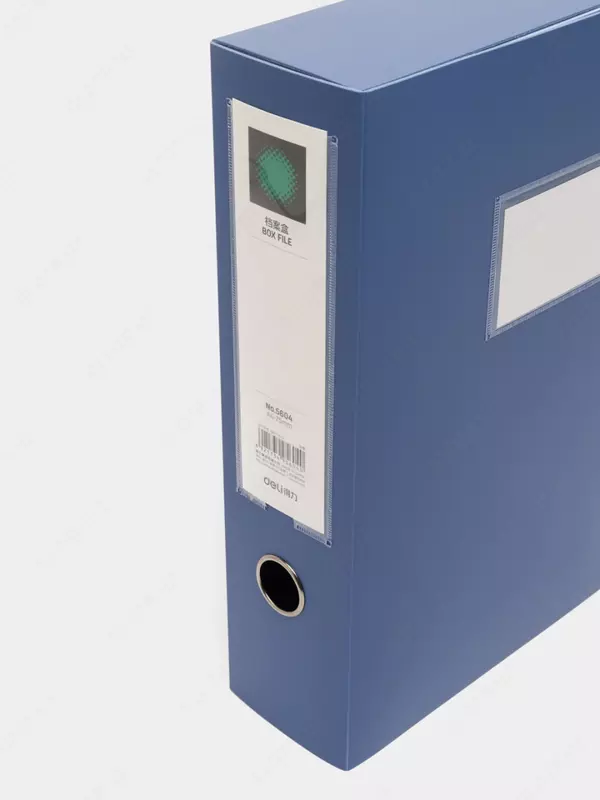 Папка-накопитель для документов "Deli" застежка-липучка (Арт.- 5604bl) Синяя