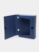 53 000 сум Папка-накопитель для документов "Deli" застежка-липучка (Арт.- 5604bl) Синяя