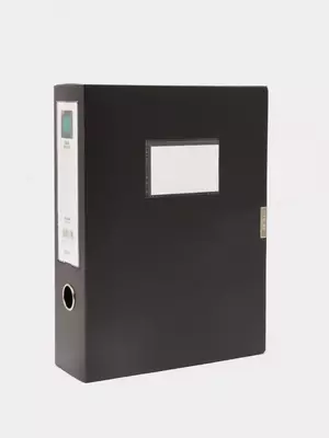 Папка-накопитель для документов "Deli" застежка-липучка (Арт.- 5604bk) Черная