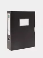 Папка-накопитель для документов "Deli" застежка-липучка (Арт.- 5604bk) Черная