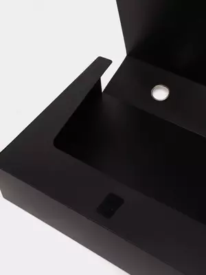 Папка-накопитель для документов "Deli" застежка-липучка (Арт.- 5604bk) Черная