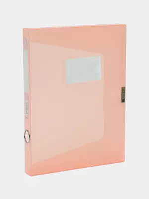 Папка-накопитель для документов "Deli" застежка-липучка (Арт.- 63210-rd) Красная