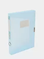 Папка-накопитель для документов "Deli" застежка-липучка (Арт.- 63210-bl) Синяя