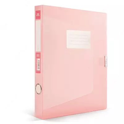 Папка-накопитель для документов "Deli" застежка-липучка (Арт.- 63211-rd) Красная