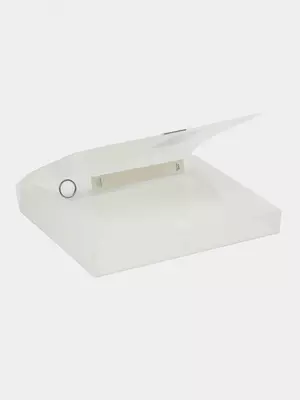 Hujjatlar papkasi "Deli" Velcro (Art.- 63211-cl) Shaffof