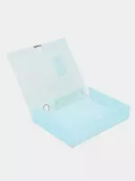 30 000 сум Папка-накопитель для документов "Deli" застежка-липучка (Арт.- 63211-bl) Синяя