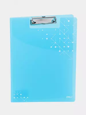 Папка - планшет Deli "Aurora" верхний зажим (Арт.- 75732-EF) Бирюзовая