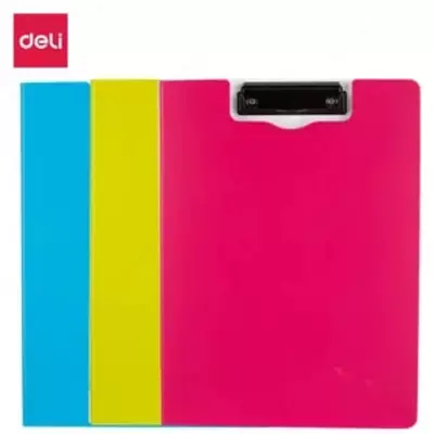 Папка - планшет Deli "Rio" верхний зажим (Арт.- 75002-EF) Ассортимент