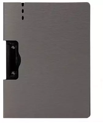 Папка - планшет "Deli" боковой зажим (Арт.- 64512gr) Серая