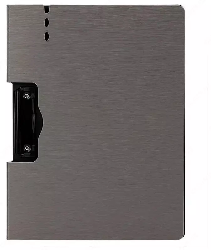 Папка - планшет "Deli" боковой зажим (Арт.- 64512gr) Серая
