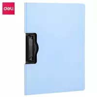 Папка - планшет "Deli" боковой зажим (Арт.- 5011-bl) Голубая