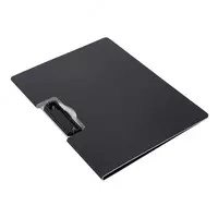 Papka - planshet "Deli" yon qisqich (Art.- 5011-bk) Qora