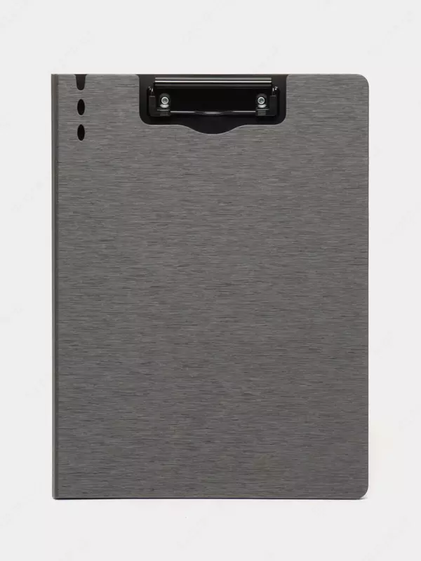 Папка - планшет "Deli" верхний зажим (Арт.- 64513gr) Серая