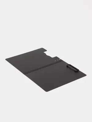 Папка - планшет "Deli" верхний зажим (Арт.- 64513gr) Серая