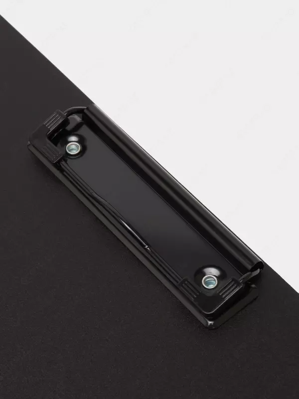 Папка - планшет "Deli" верхний зажим (Арт.- 64513dgr) Темно/Серая