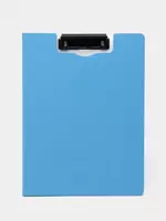 Папка - планшет "Deli" верхний зажим (Арт.- 5016-bl) Голубая