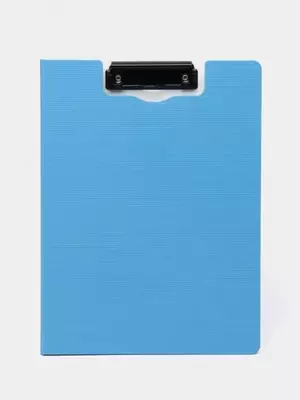 Папка - планшет "Deli" верхний зажим (Арт.- 5016-bl) Голубая