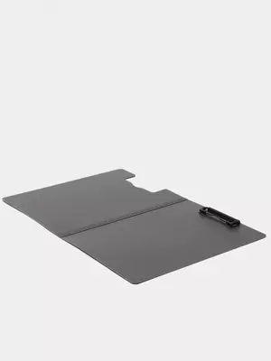 Папка - планшет "Deli" верхний зажим (Арт.- 5016-gr) Серая