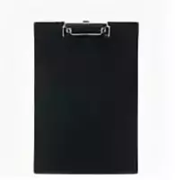 Papka - planshet "Deli" ustki qisqich (Art.- 5016-bk) Qora