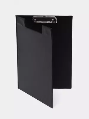 Папка - планшет "Deli" верхний зажим (Арт.- 38154bk) Черная